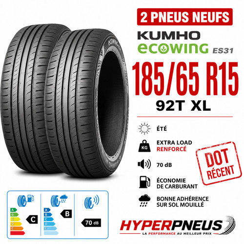 Kumho ecowing es31 185 65 - 2x,