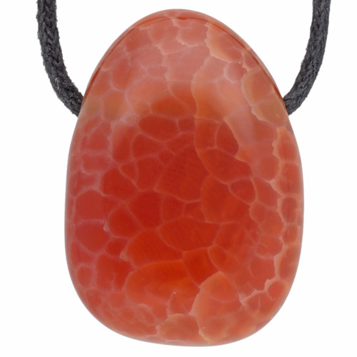 Pendentif agate feu avec - de,