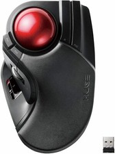Récepteur sans fil Elecom Mouse inclus Trackball Large Ball 8 boutons