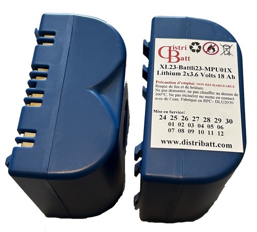 Bloc lithium pour daitem 6v - pour, 3.6v