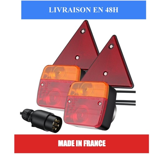 Feux arrière remorque