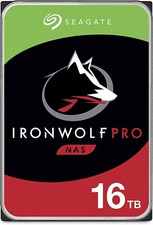 Seagate IronWolf Pro ST16000NE000 16TB 7200RPM SATA 6Gb/s 3.5" NAS Hard Drive
