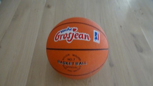 Plv basket ball ballon vache - plv,
