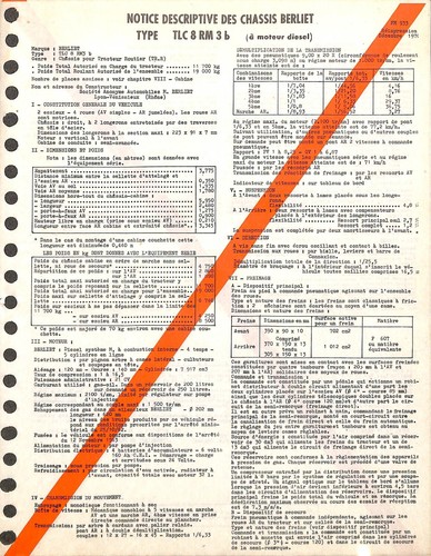 Berliet notice descriptive - notice,