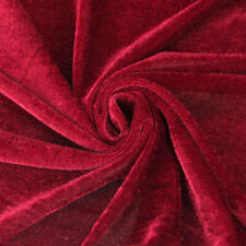 Bordeaux Tissu Velours Doux