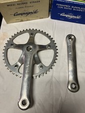 VINTAGE CAMPAGNOLO C-RECORD CRANKSET 165mm CRANK TRACK TRACK