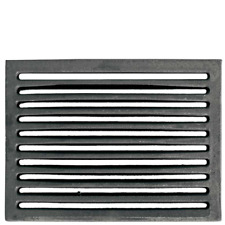Grille de cendre en Fonte 23,8 x 18,8 H x 1 cm pour cheminée et poêles à bois