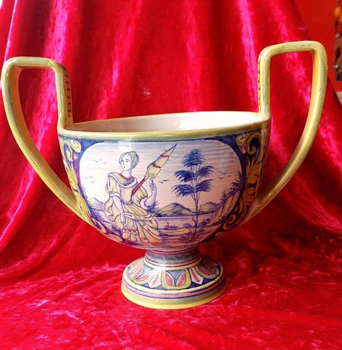 Coupe faience deruta - coupe,