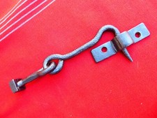 crochet ancien en fer forgé de porte volet art populaire n°7