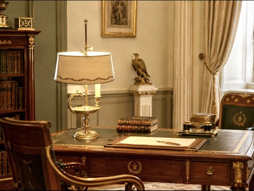 Lampe bouillotte directoire - bouillotte,