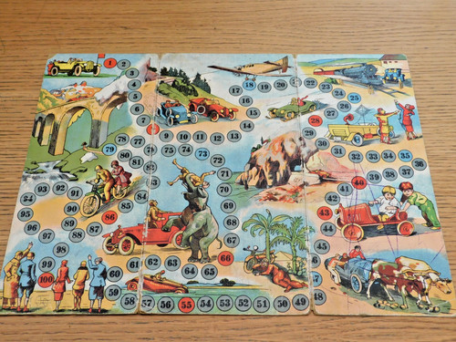 Vintage ancien plateau jeu - vintage,