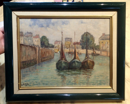 1950 paris peniches barques - 1950,