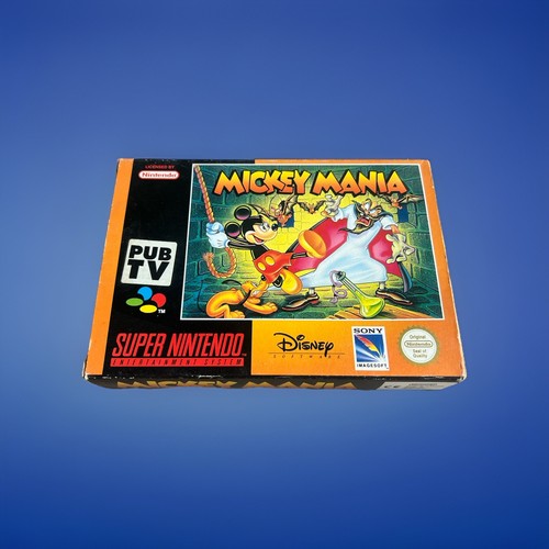 Mickey mania super nintendo - mania,