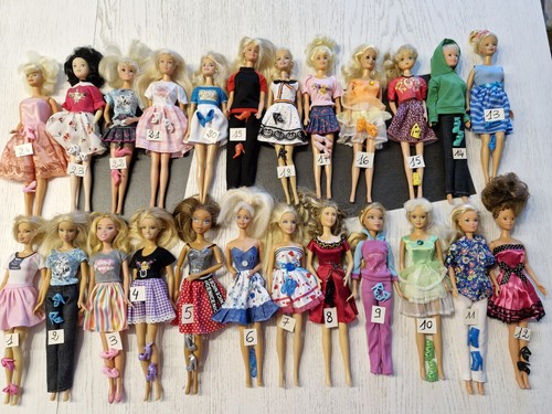 Robes neuves barbie avec - neuves,