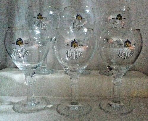 Lot verres bière - 6, à