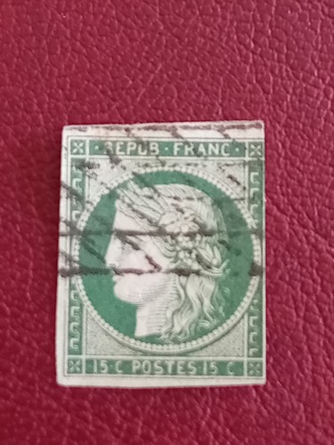 Timbre france numéro 2b - timbre,