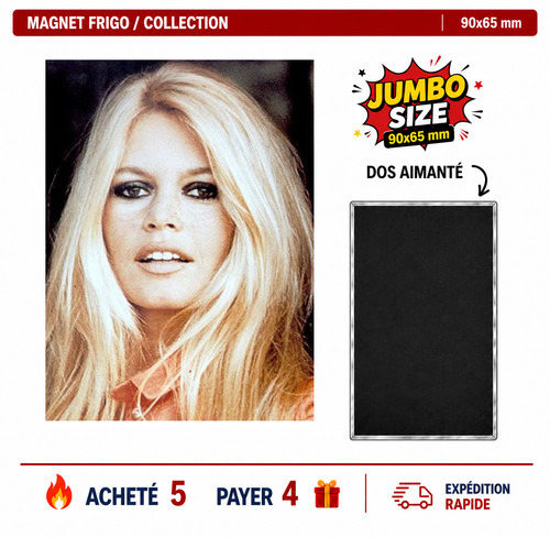 Magnet frigo brigitte bardot - magnet,