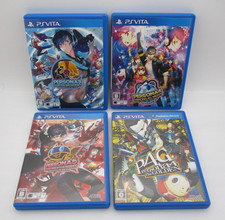 PSVITA Persona Dancing 3 4 5 & Persona4 Golden 4 Jeux Japon PS VITA ATLUS P4G