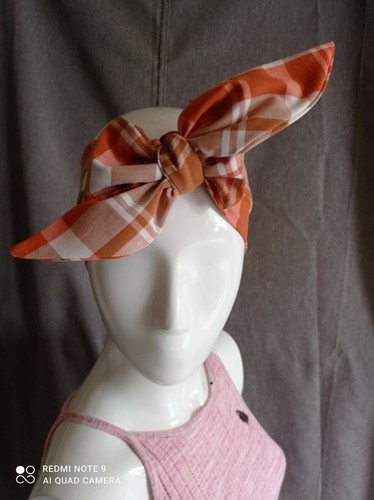 Bandeau coton foulard écharpe