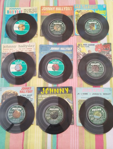 Lot vinyles johnny - vinyles, 45