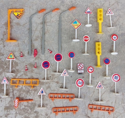 Vintage lot vrac panneaux - ,