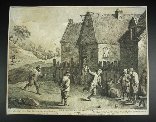 Les joueurs boules - p, le