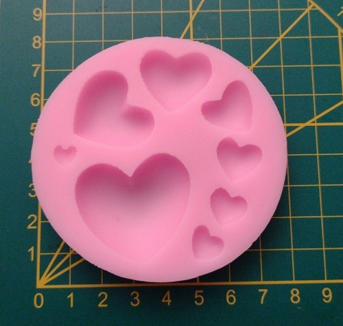 Moule silicone coeurs pour - coeurs,,