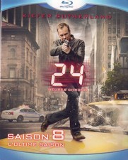 24 Heures Chrono (Kiefer Sutherland) Saison 8: L'Ultime Blu-Ray Good Condition