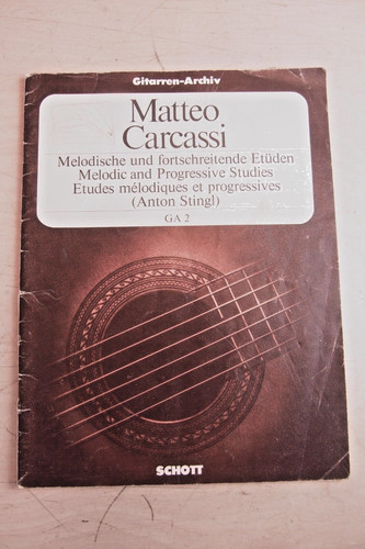 Ancienne notes guitare matteo - ancienne,