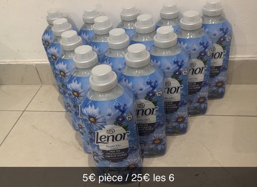 Neuf assouplissant lenor - neuf,