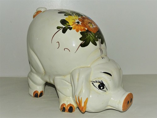 Grosse tirelire forme cochon - grosse,
