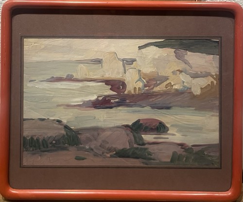 Tableau peinture cadre 20è - tableau,