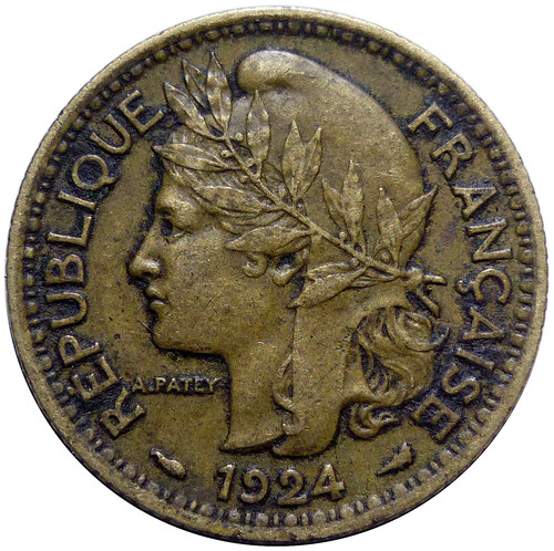 Togo 1 franc 1924 - franc,
