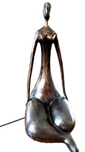 Bronze femme nue - bronze,