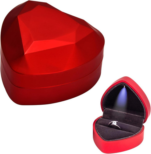 Boîte bague velours - boîte, À