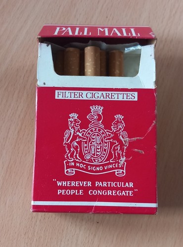 Ancien paquet cigarettes pall - ancien,