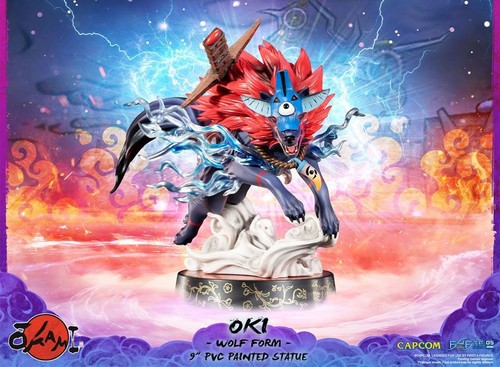 Figurine okami oki wolf - figurine,
