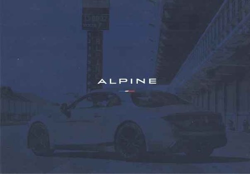 Catalogue brochure alpine a110 - brochure,