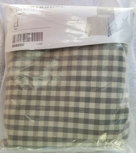 Ikea sagmyra gray check cover - ikea,
