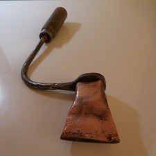 Soldering Iron Failure Blacksmith Copper Tool Vintage 1930s Art Deco France N6814