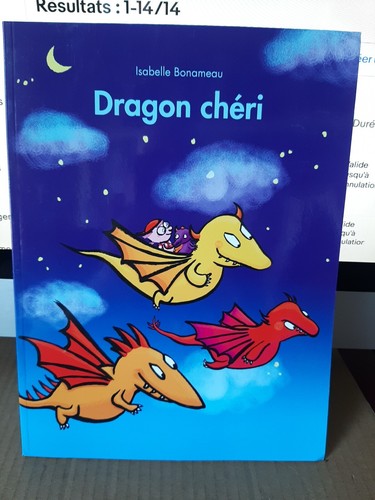 Dragon chéri livre - chéri, |