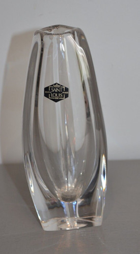 Vase cristal estampillé - en,