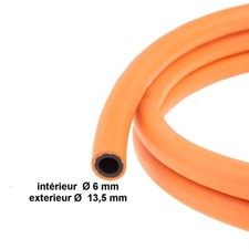 Flexible gaz butane propane vendu au mètre pour appareil professionnel 6/13,5 mm