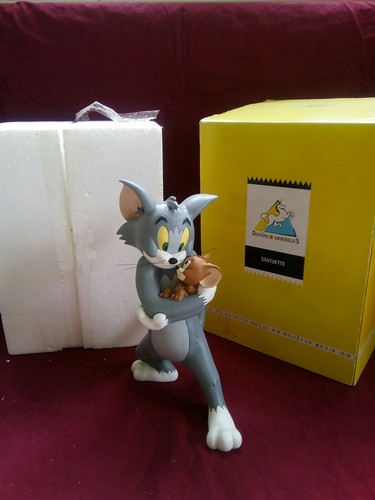 Statuette tom jerry calins - jerry,