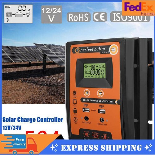 24v 50a solaire contrôleur - 50a,