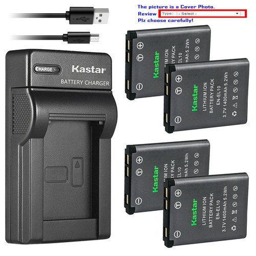 Kastar el10 battery slim - kastar, en-el10