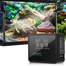 Brumisateur Terrarium, Humidificateur avec Minuterie, Arroseur Brouillard 360°