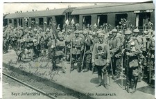 Allemagne Ak Première Guerre