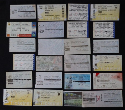 Lot ticket match nantes - 24, fc