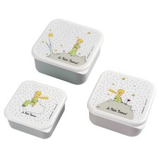 Set de 3 Boîtes à déjeuner Lunch Box Petit Jour (Le Petit Prince)